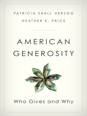 cover image of American Generosity